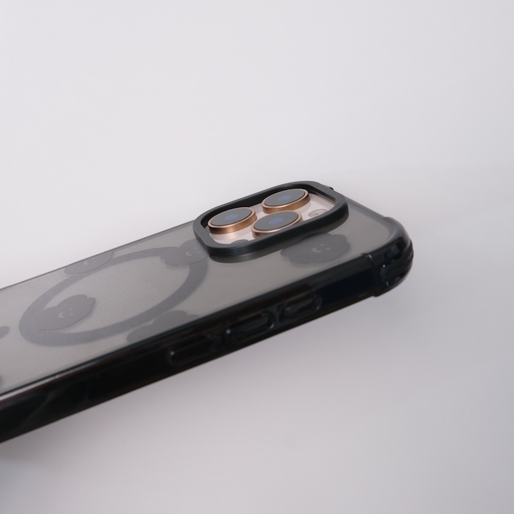 心情磁吸透黑手機殼 飄浮EMO