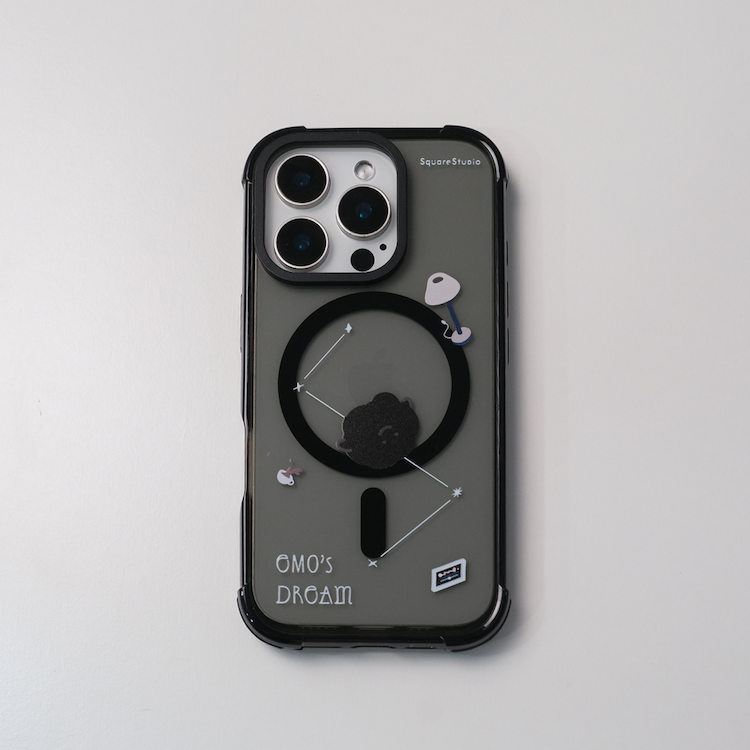 心情磁吸透黑手機殼 Emo的夢 漂流版