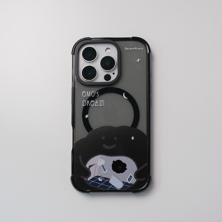 心情磁吸透黑手機殼 Emo的夢-房間版