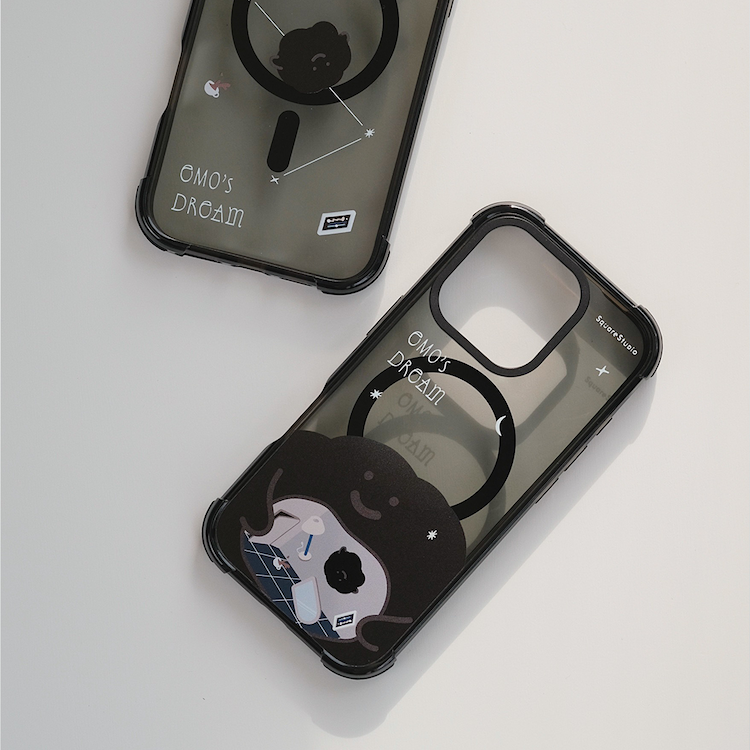 心情磁吸透黑手機殼 Emo的夢-房間版