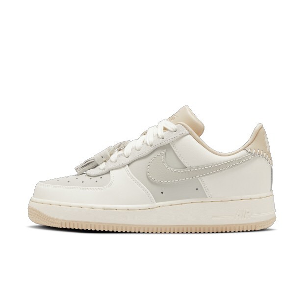 W Nike Air Force 1 Low '07 Light Bone 白灰色 HV1813-001