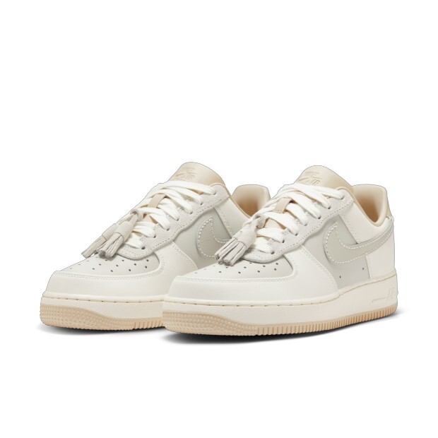 W Nike Air Force 1 Low '07 Light Bone 白灰色 HV1813-001
