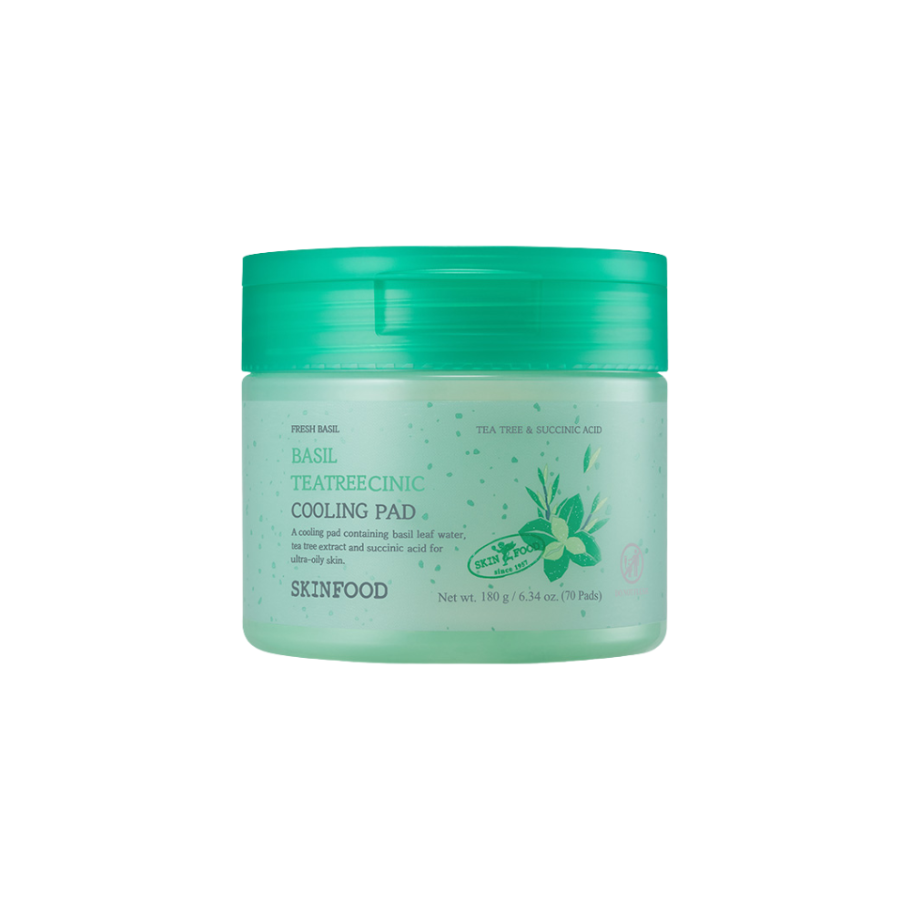 SKINFOOD 羅勒茶樹棉片