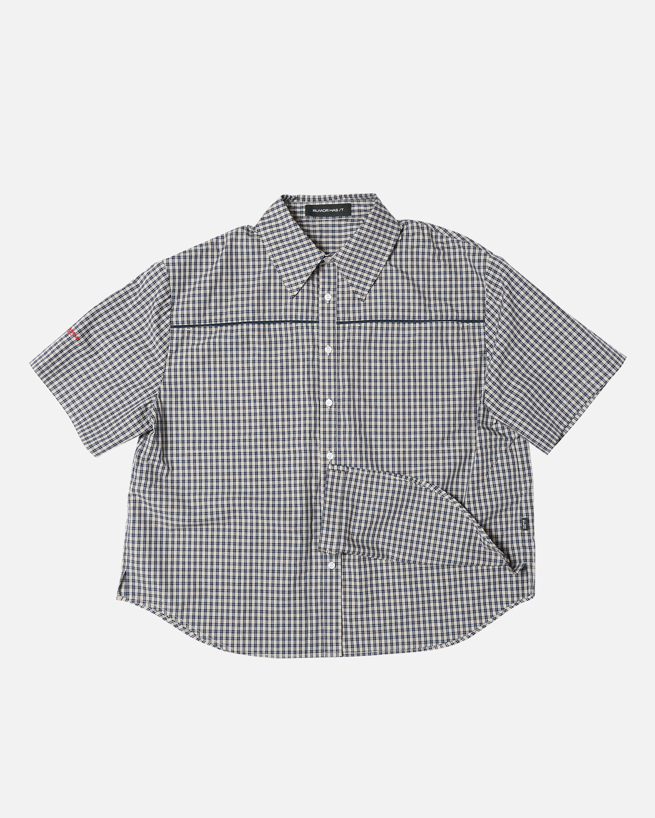 Blueberry Check Overshirt