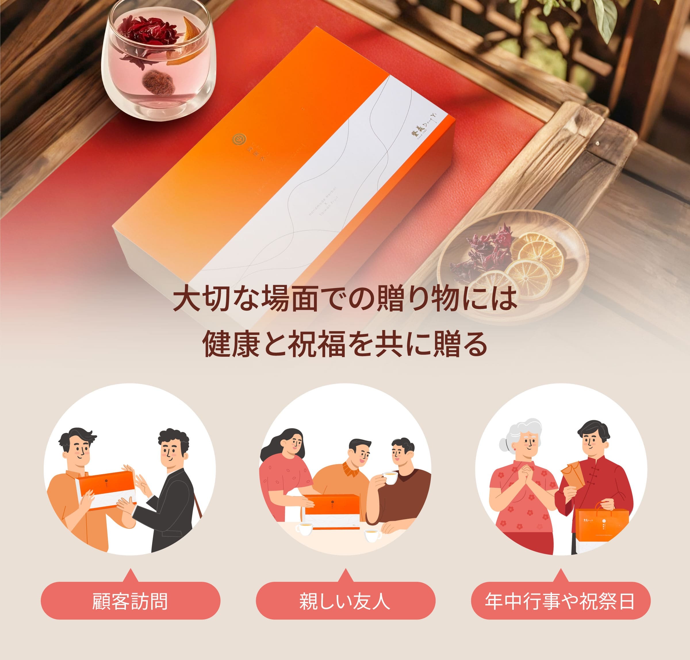 Dengyi ドライフルーツウォーターのギフトセットのターゲット