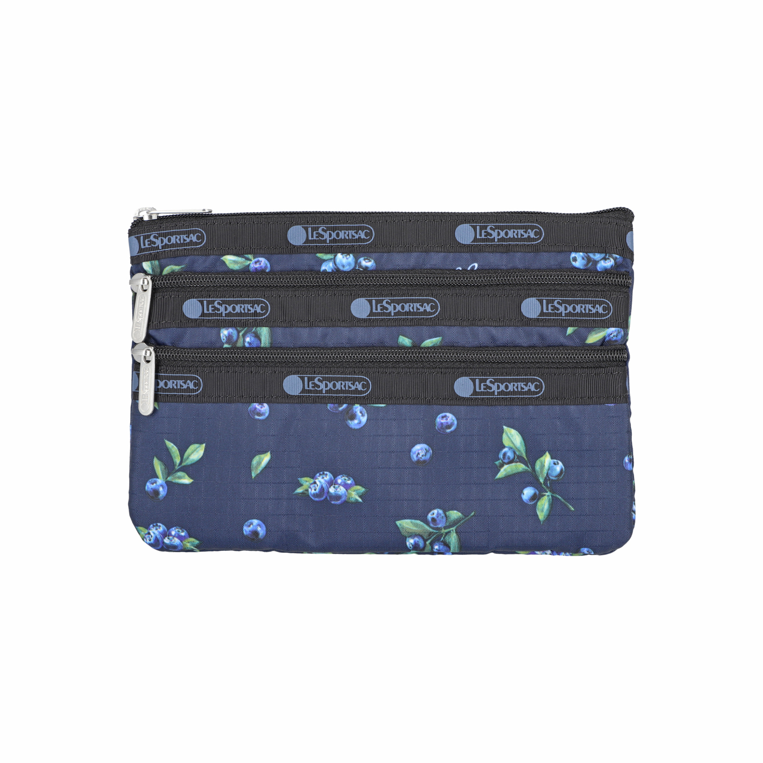 三拉鍊化妝袋 (VERY BERRY)