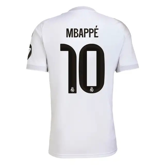 2025 Real Madrid Home Shirt with Nameset
