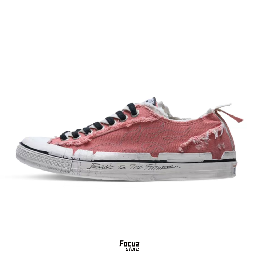 【Focus Store】預購 NDPD x Xvessel Back to Future "Pink" 三方聯名 解構鞋 破壞做舊 S25X76P