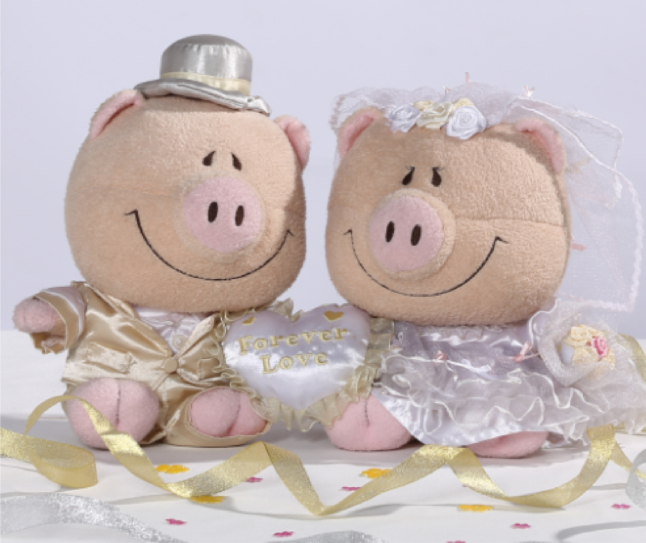 P.C 結婚公仔一對 8吋 (西式)