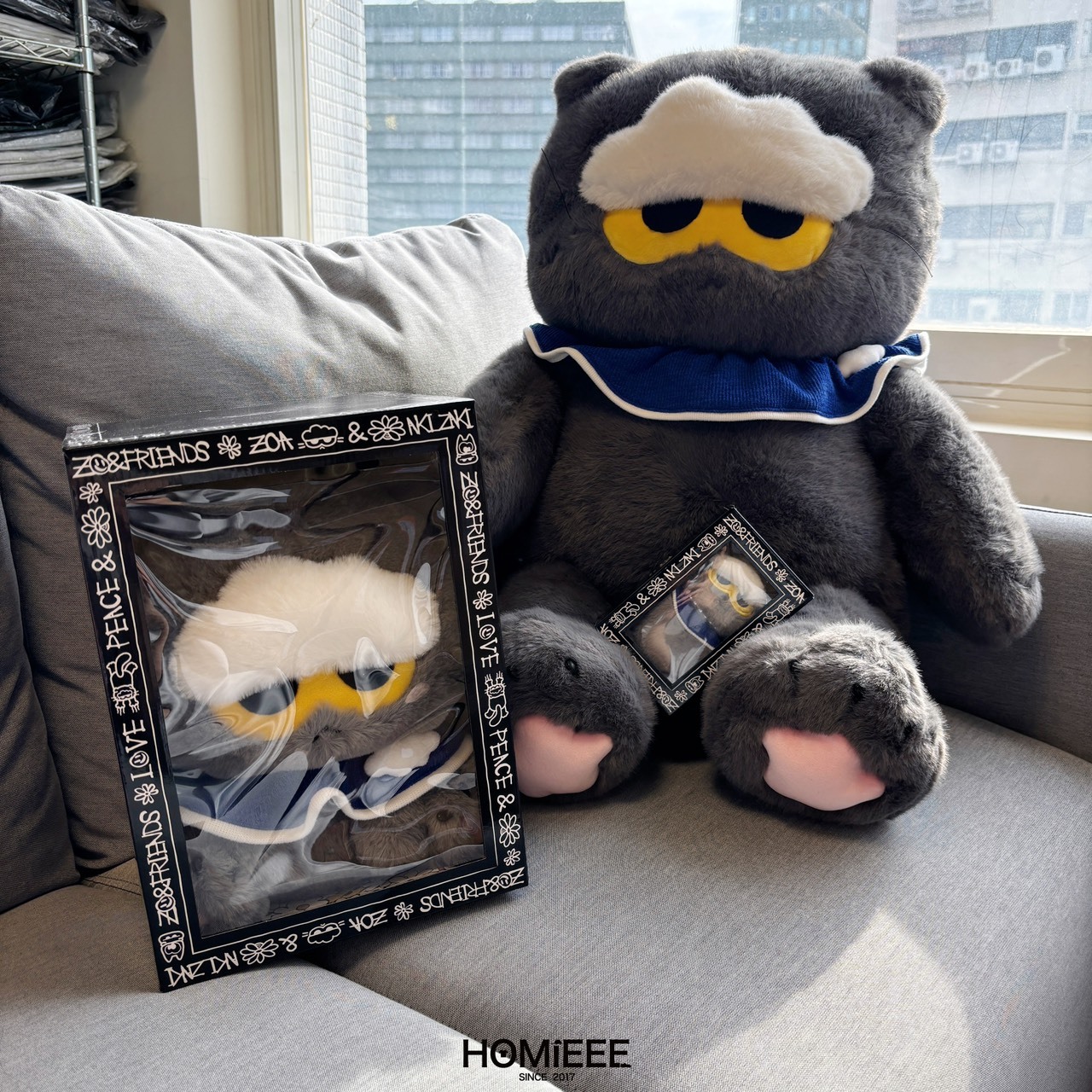 ZO & FRIENDS GD 權志龍 灰貓 雛菊 吊飾 娃娃 地毯 週邊商品