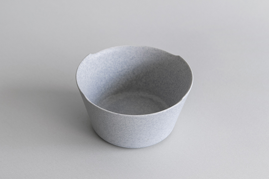 yumiko iihoshi porcelain - 一日碗(L) 淺灰藍