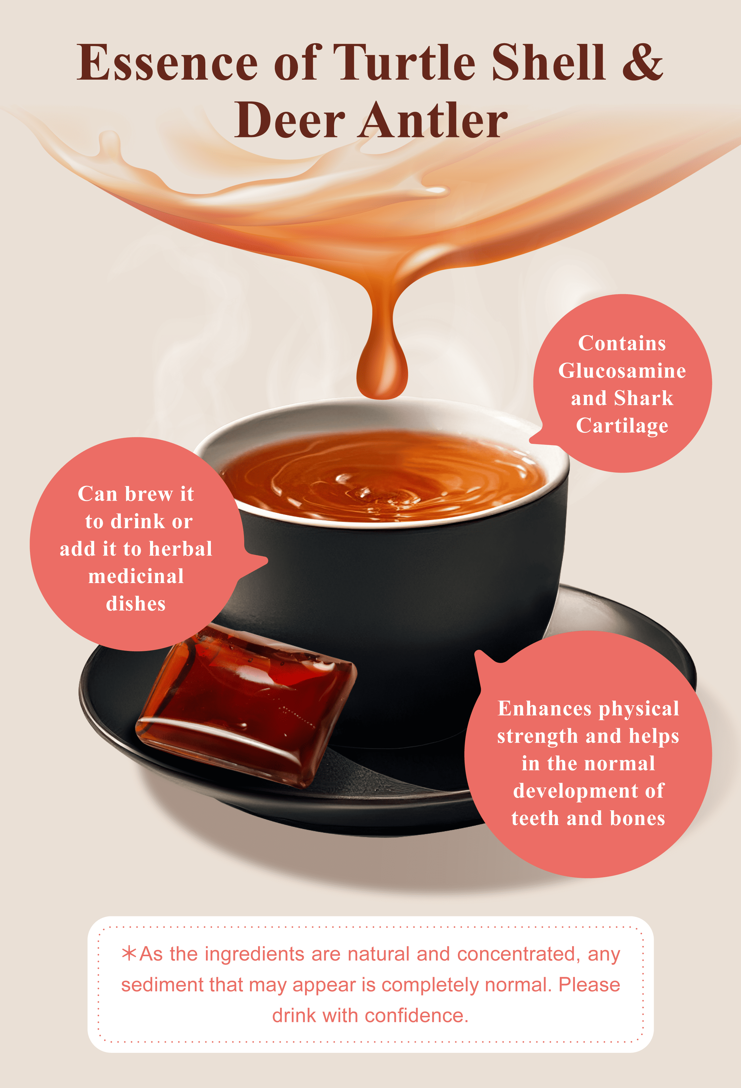 Dengyi Essence of Turtle Shell & Deer Antler Features