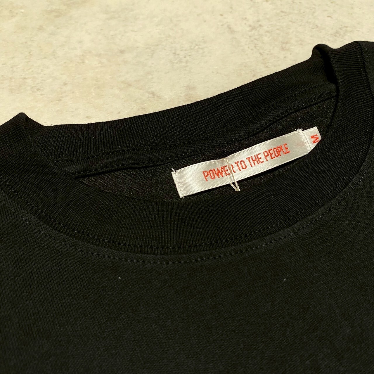 Power To The People 日本富士山 塊根 植栽 中國漢字 刺繡 短T 5501077-103