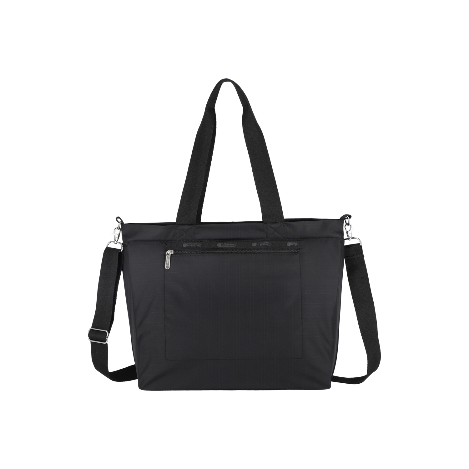 大容量拉鍊托特包 (RECYCLED BLACK)