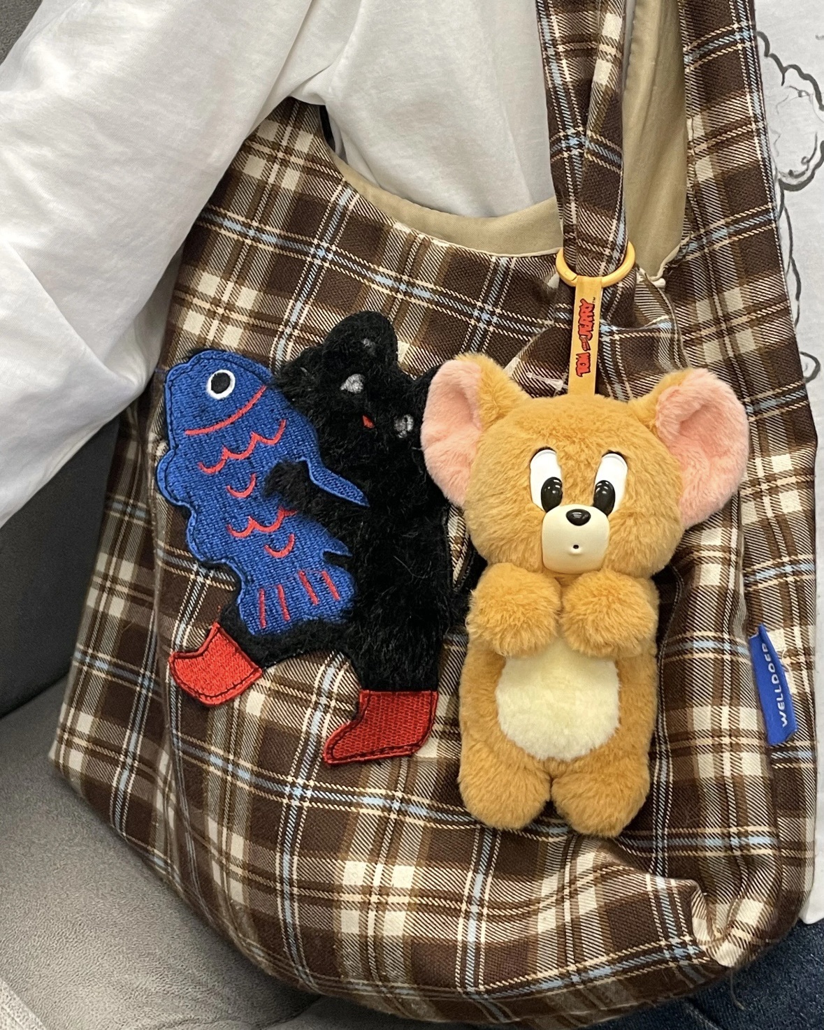 華納 湯姆貓和傑利鼠 小不點 泰菲寶寶 毛絨 掛件 吊飾 十二款