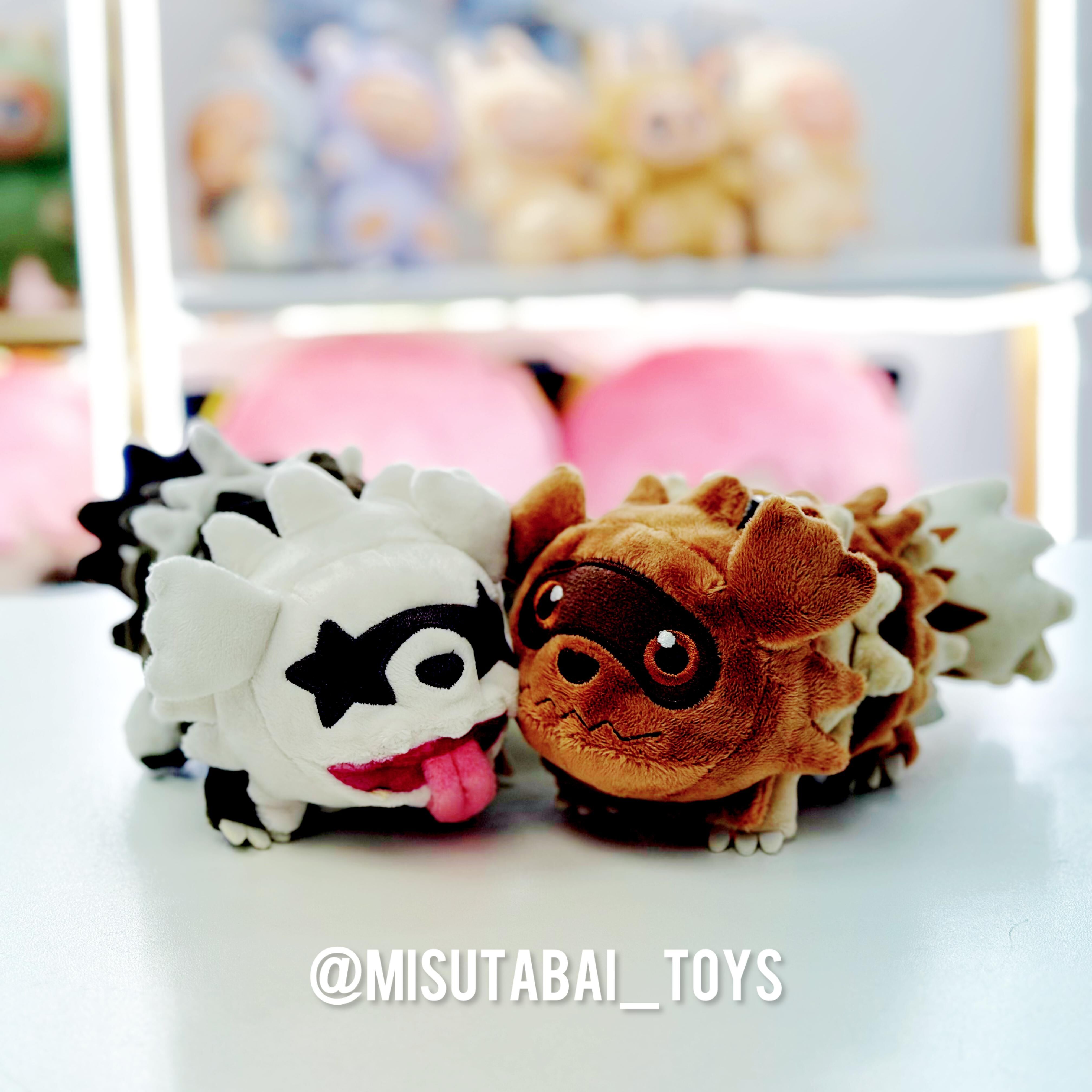 Pokemon Magnetic Mascot Zigzagoon & Galarian Zigzagoon