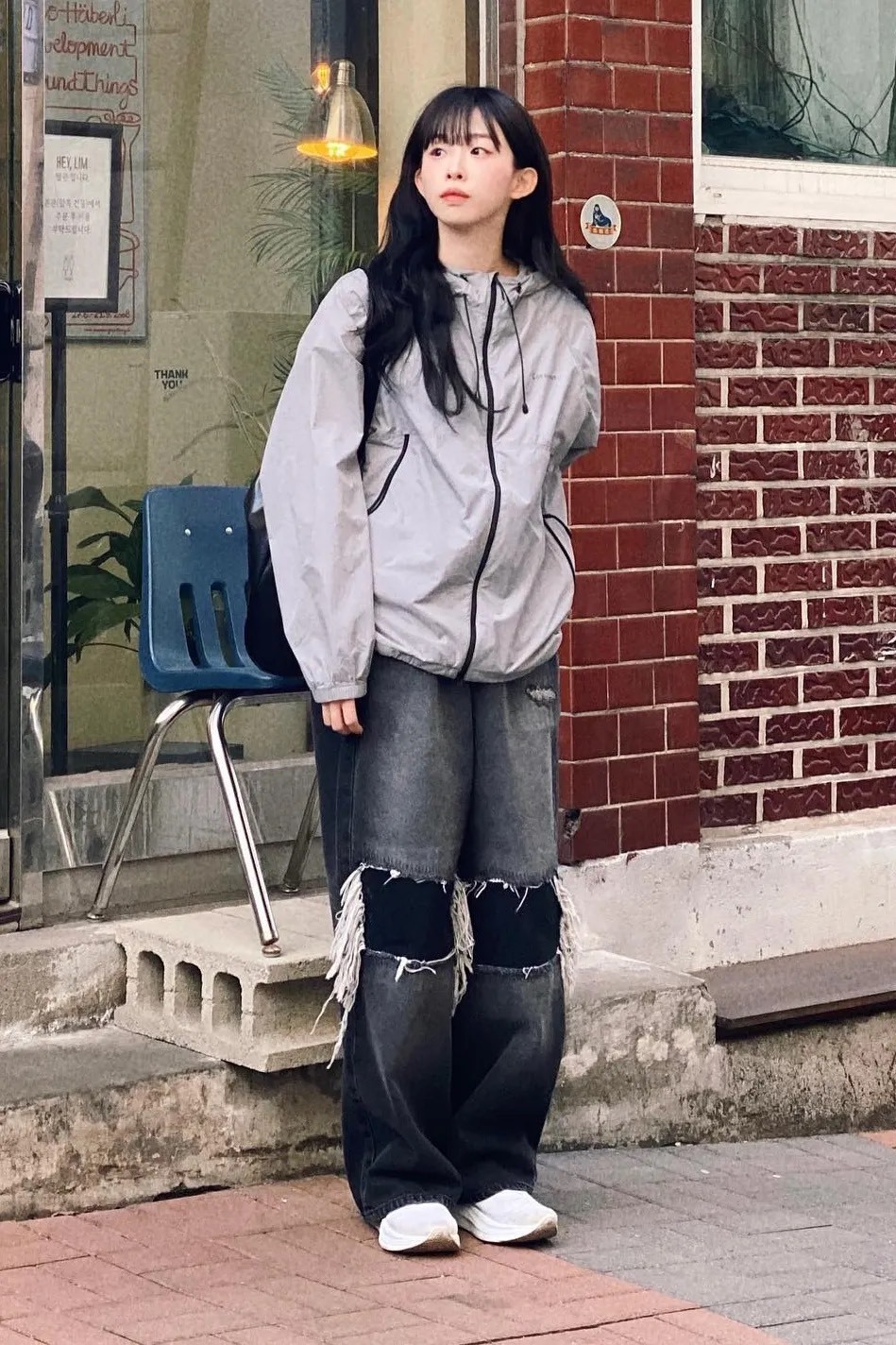 #韓國連線預購 COVERNAT 可收納 抽繩連帽外套  兩色