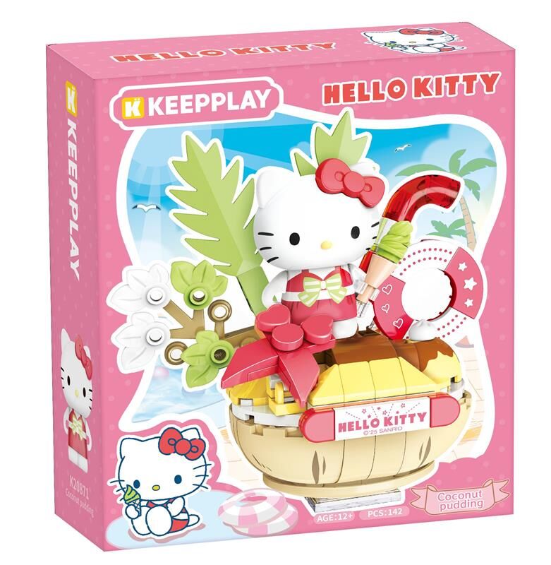Keepplay積木 三麗鷗 泳池系列 Hello kitty
