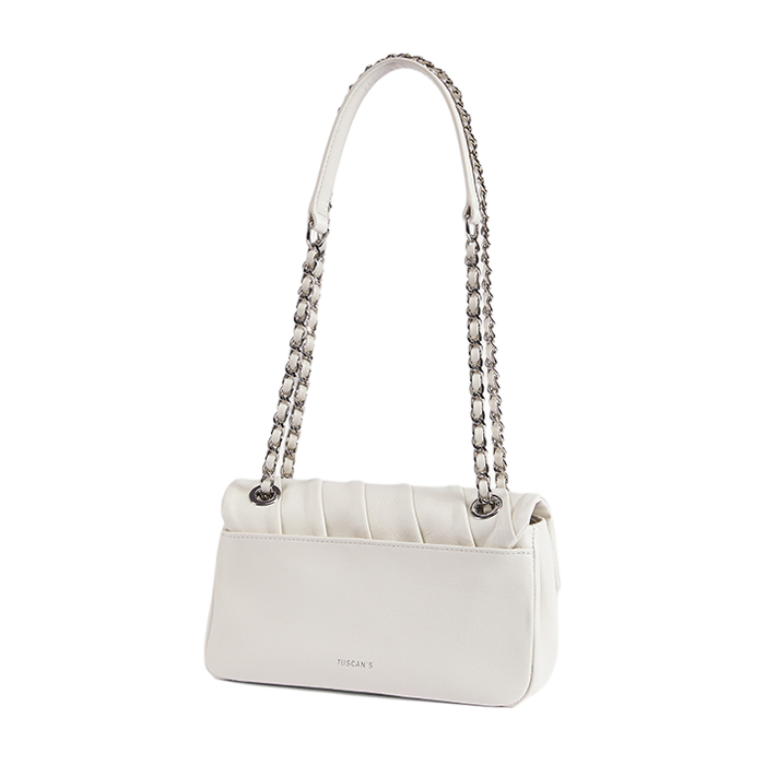 LEAVY 壓褶肩背袋