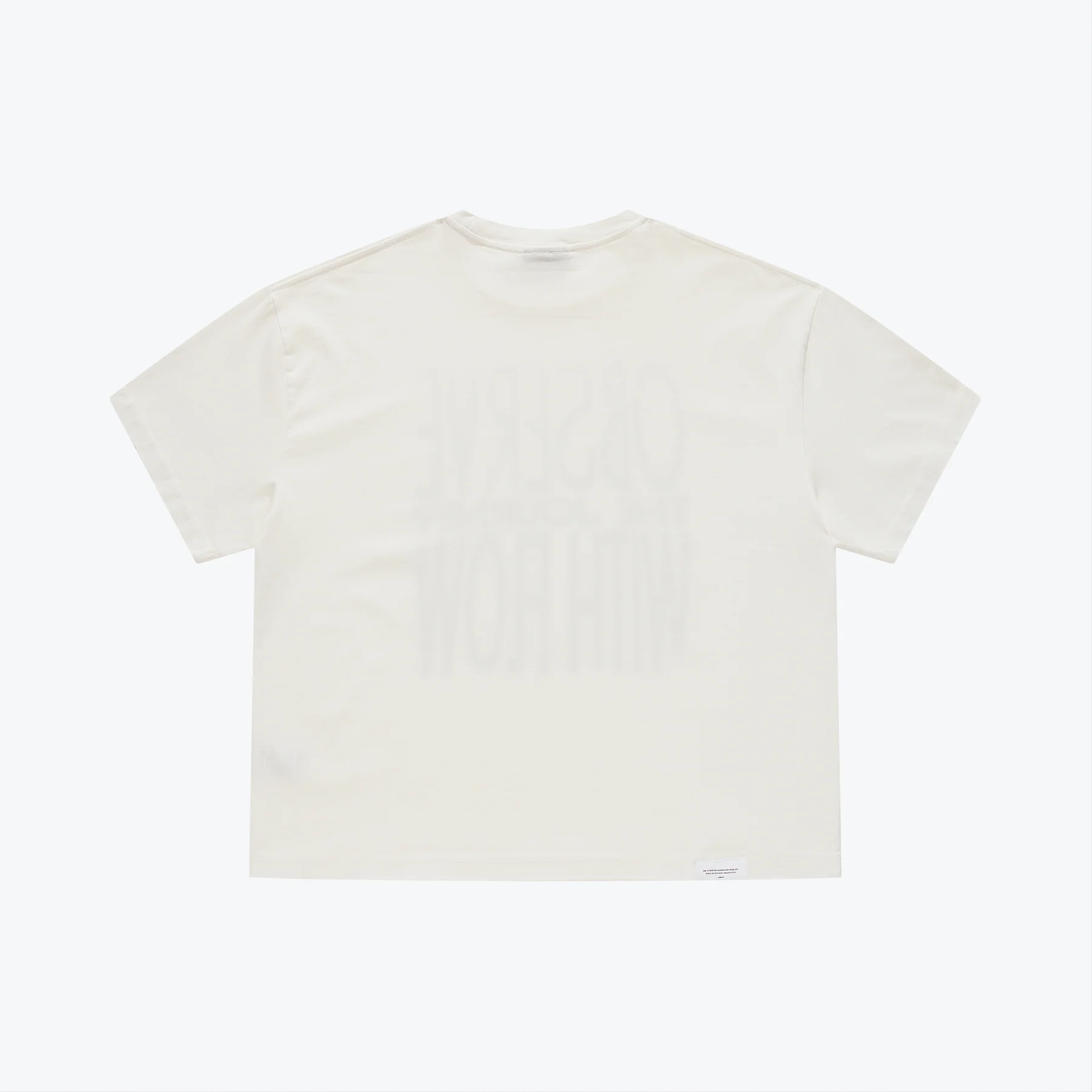 Sense Vignette Print SS  - White| M25-T18