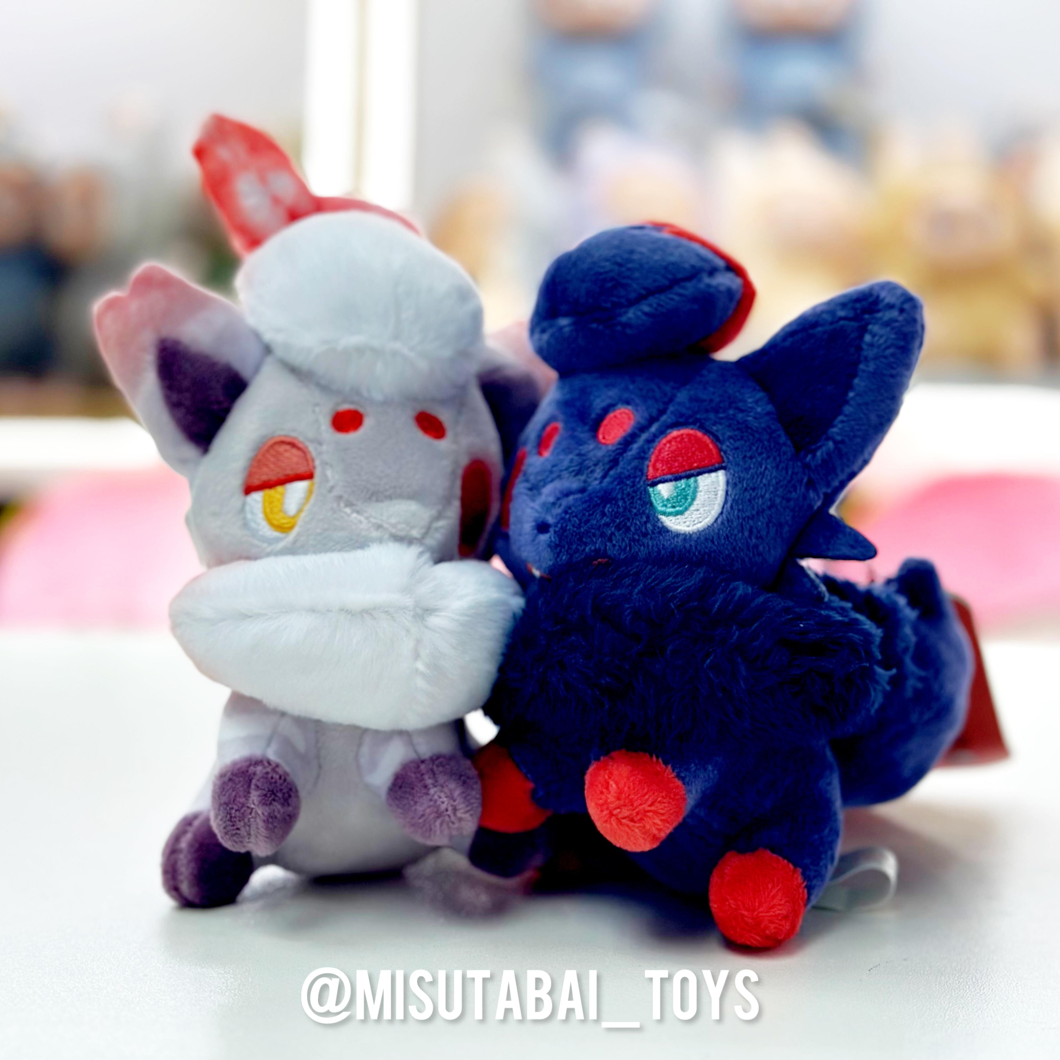 Pokemon Magnetic Mascot Zorua & Hisui Zorua