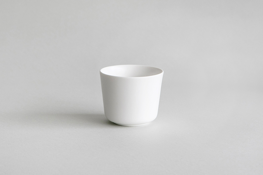 yumiko iihoshi porcelain - ReIRABO 蕎麥豬口杯/ S / 恬靜白
