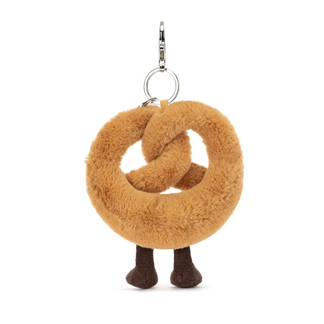 JellyCat Amuseable Pretzal Bag Charm