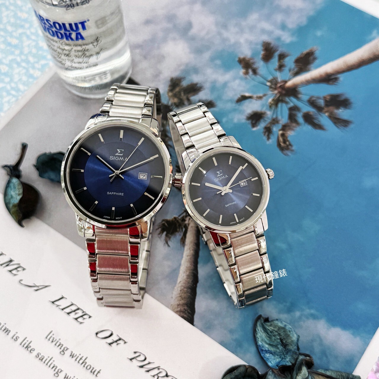 【SIGMA】 簡約時尚情人對錶 1122M-3 (40mm) / 1122L-3 (32mm)  現代鐘錶