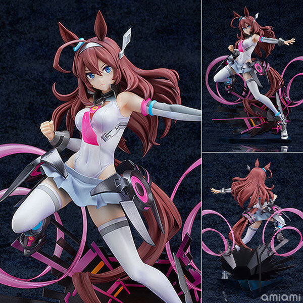 Oct Good Smile Company  Umamusume Pretty Derby Mihono Bourbon - The Chestnut Cyborg 1/7 Complete Figure Pre-order