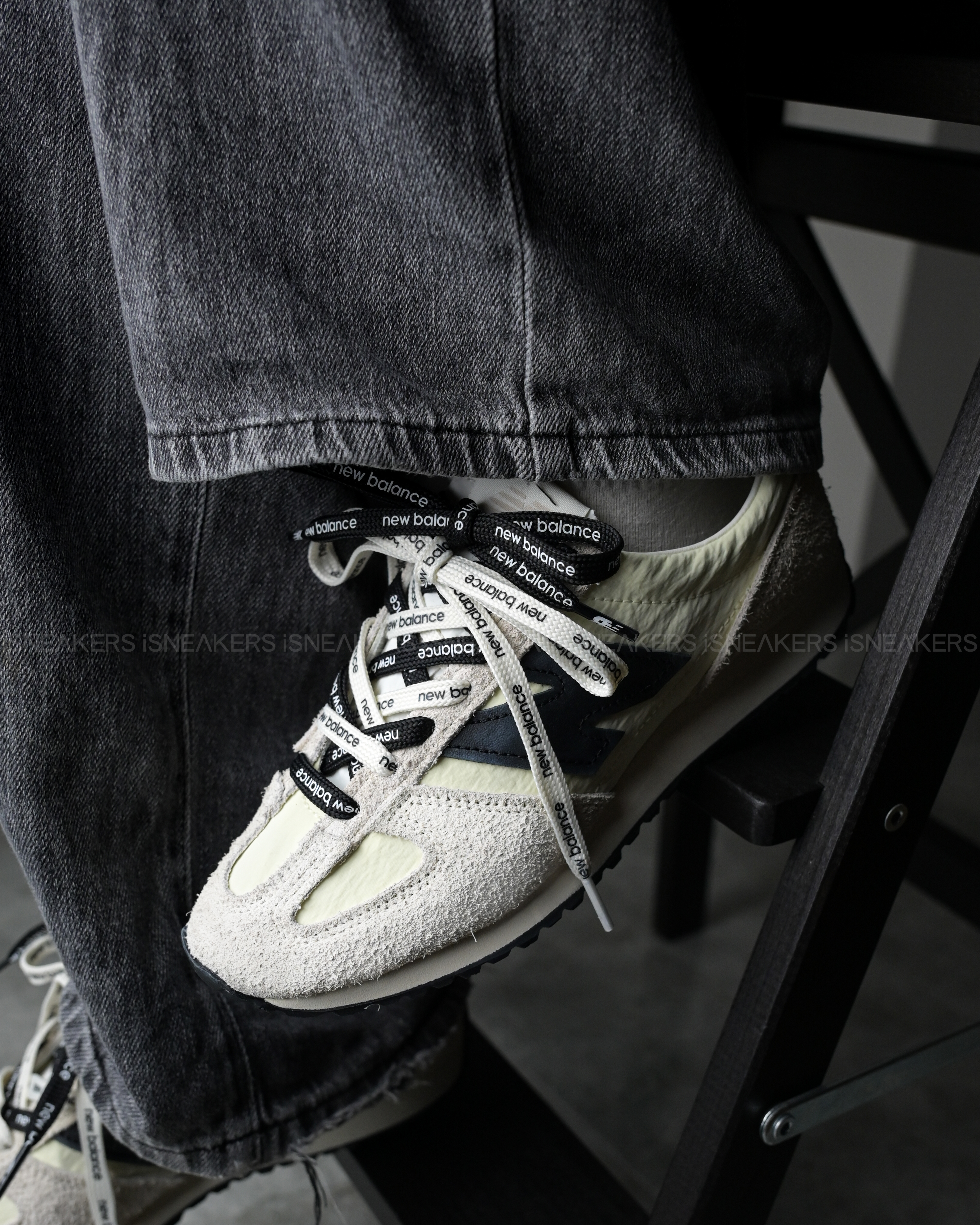 iSNEAKERS｜New Balance 471 "Linen Angora Black" 黑白 U471AM