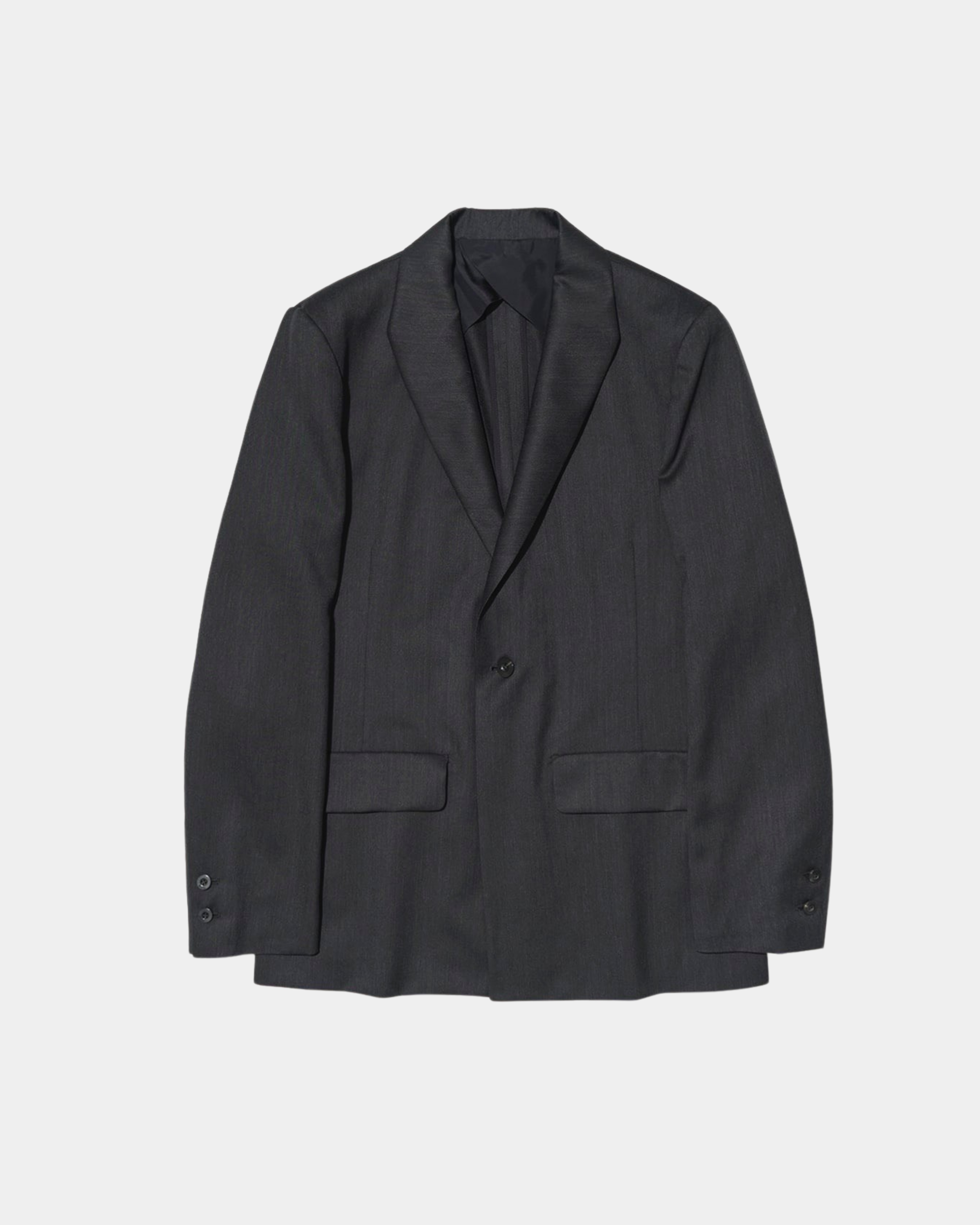 IRENISA - MODIFIED SHAWL COLLAR JACKET / 2COLORS