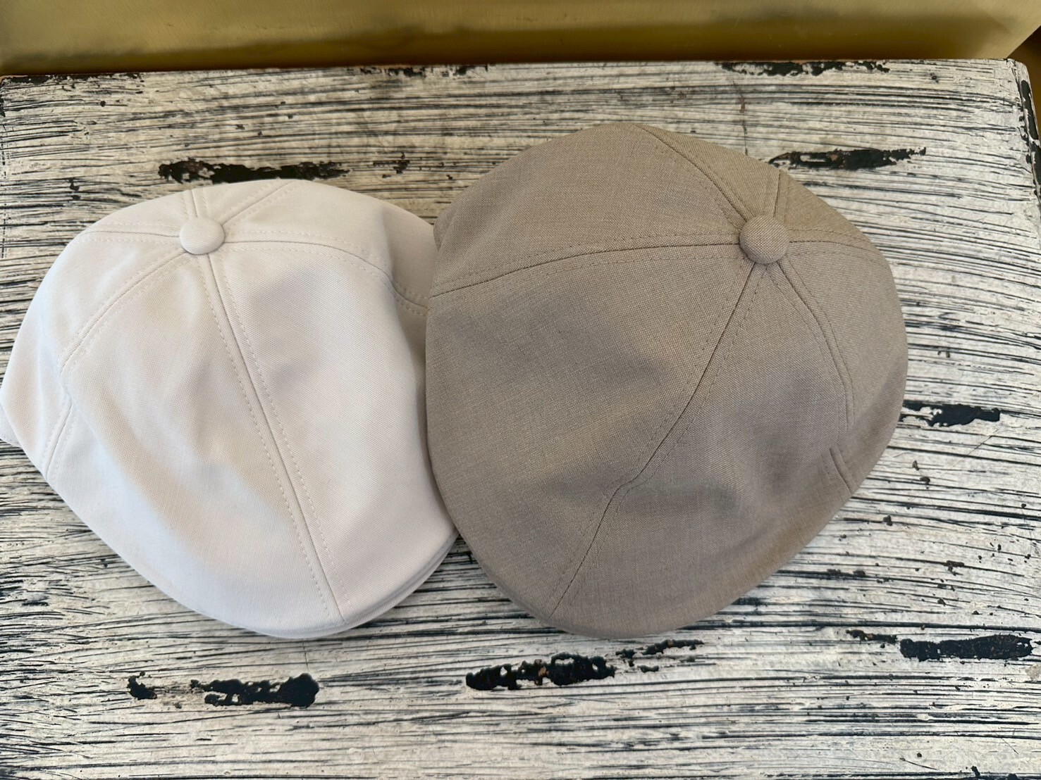 Baby系列 B08082 現貨+預購-復古英倫風純色畫家帽