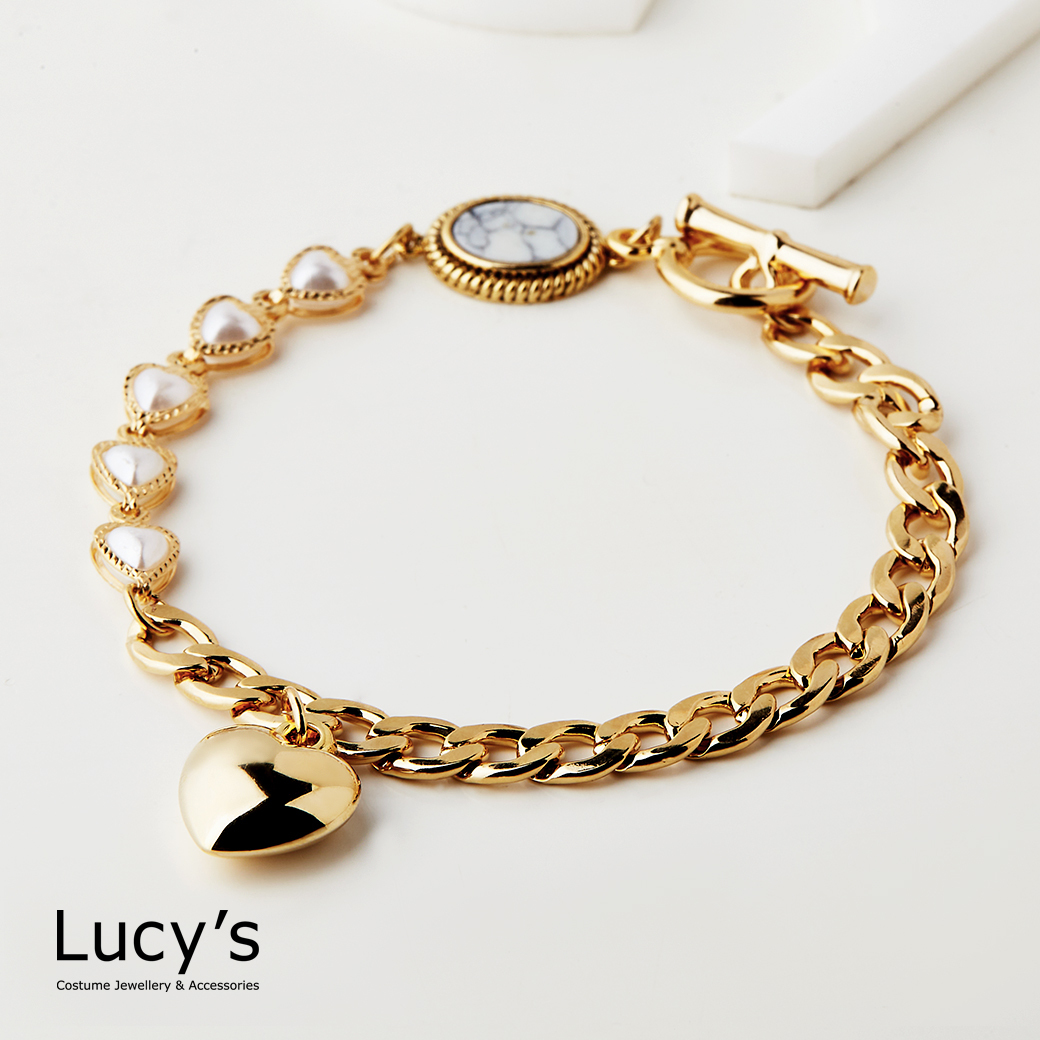 珍心松影 T扣手鍊 (二色) (125391/125392)