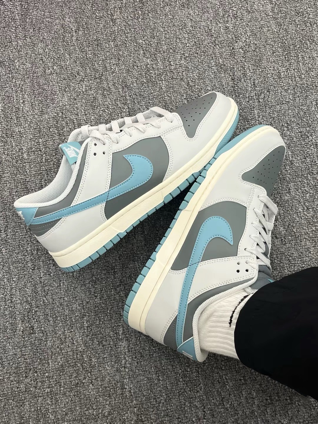Nike Dunk Low GS 反轉灰藍 大童鞋 FB9109-008