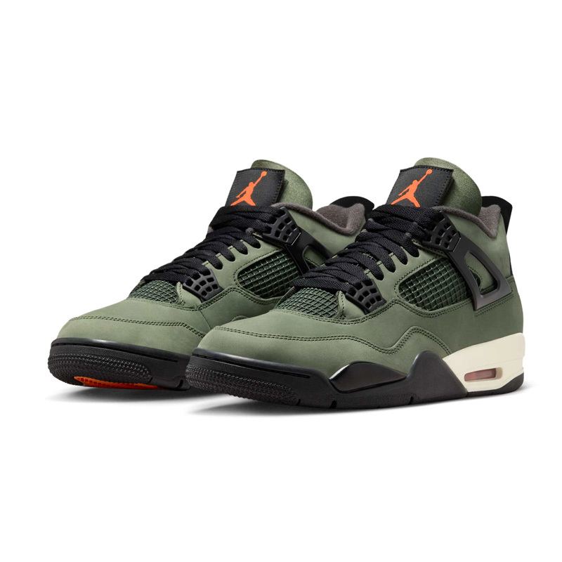 Undefeated x Nike Air Jordan 4 Retro OG SP 聯名款 老屁股 墨綠色 男鞋 IB1519-200 [台灣現貨]