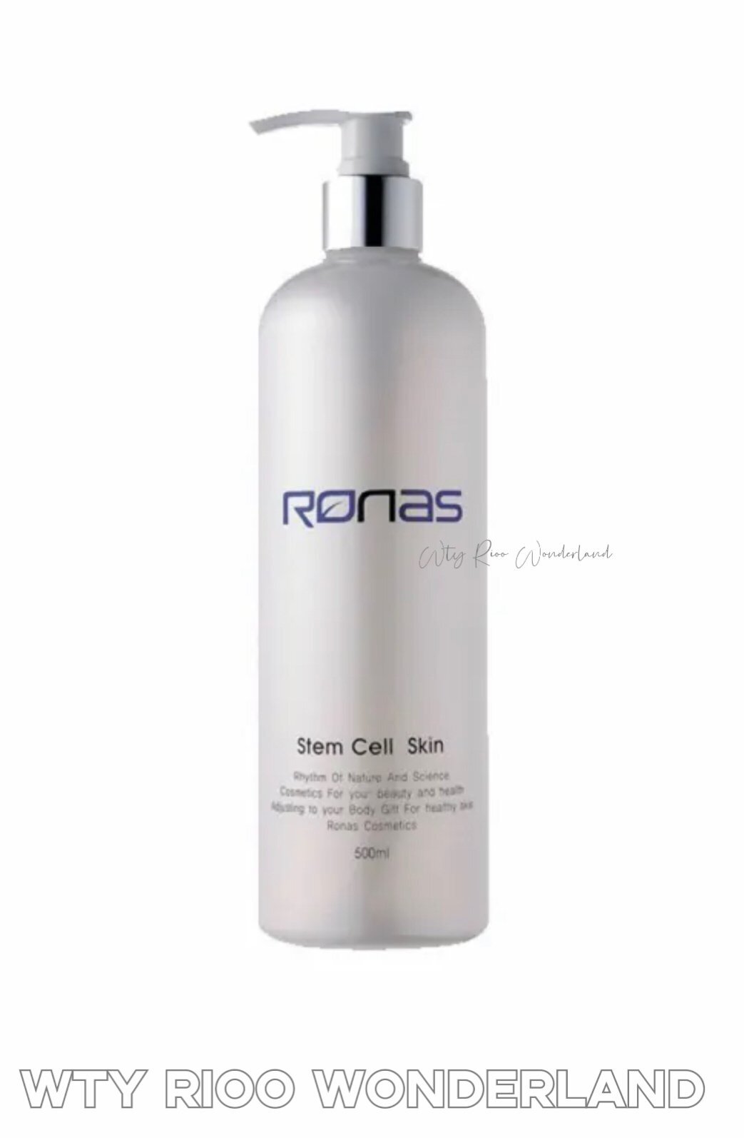 W080118 韓國Ronas干細胞肌膚再生鎮定護爽膚水500ml