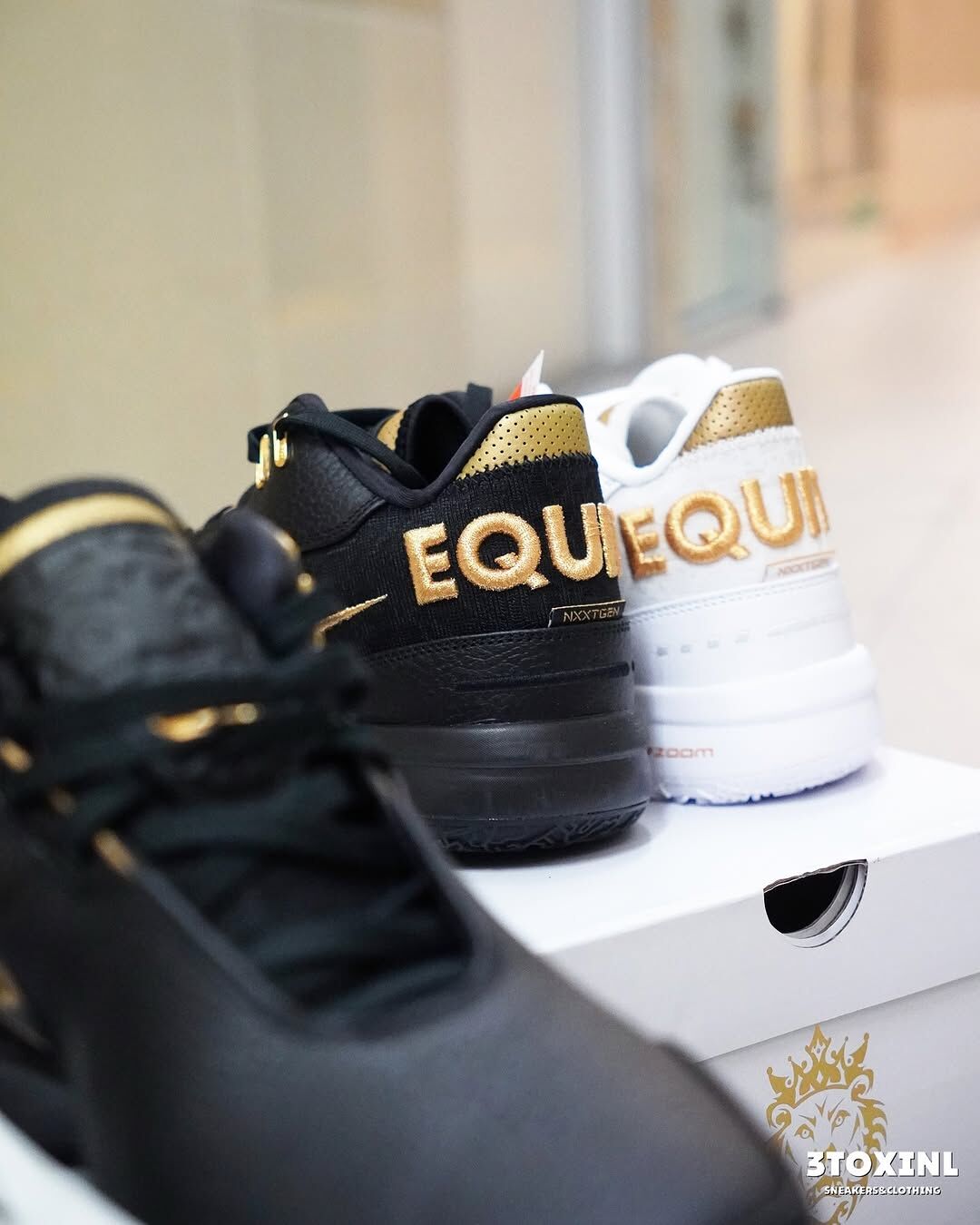 (預訂) Nike Lebron NXXT Gen 黑白金鴛鴦