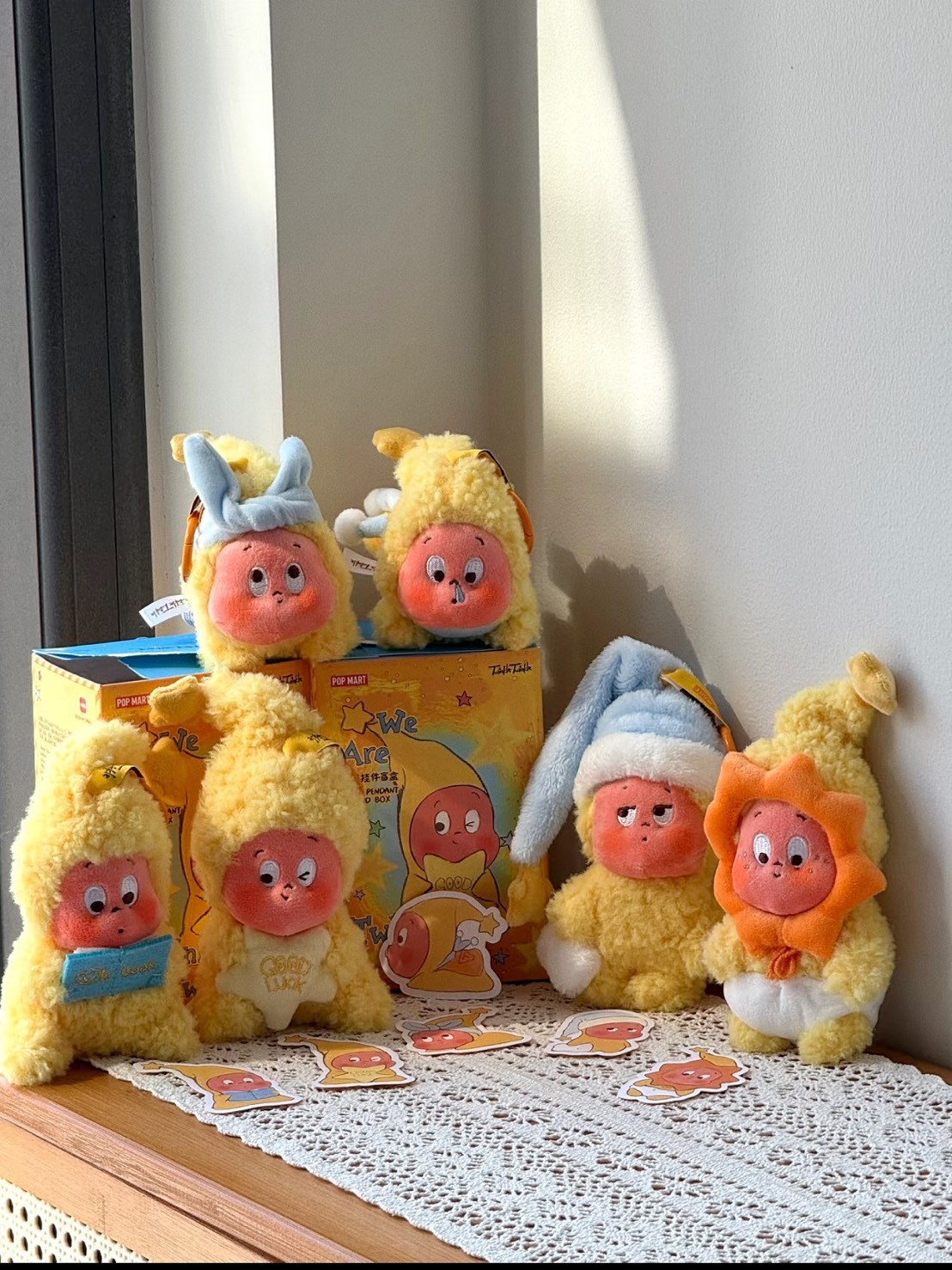 小紅書爆款❤️‍🔥泡泡瑪特 我們都是星星人系列 毛絨掛件 盲盒