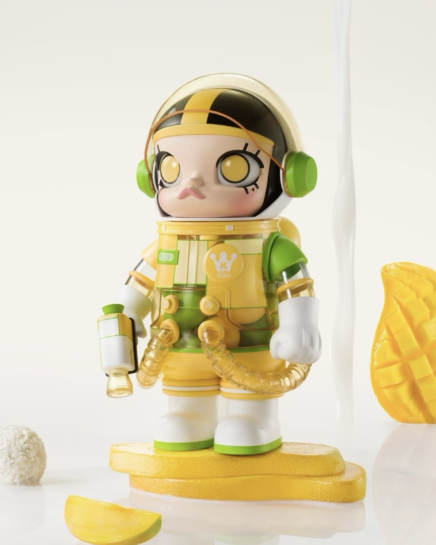 <泰國限定官方正版>POPMART 泡泡瑪特 MEGA SPACE MOLLY 芒果糯米飯 400%