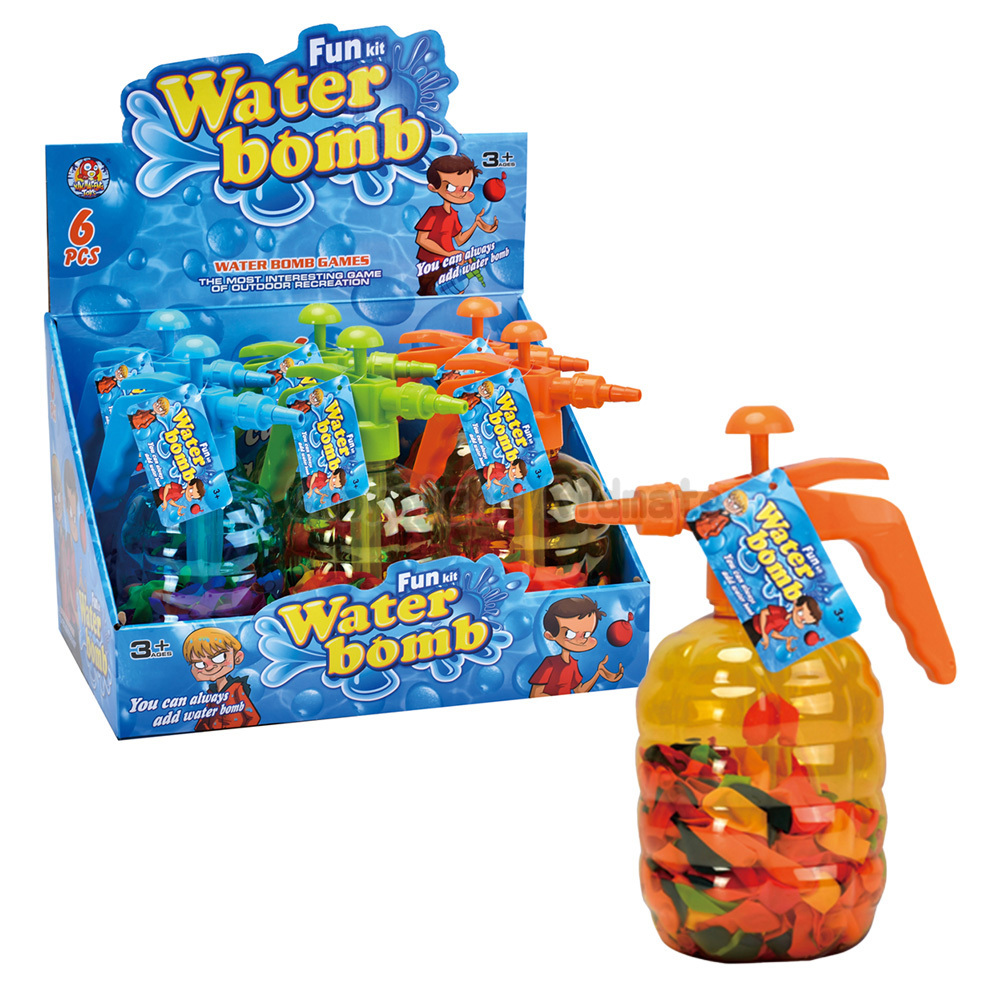 《 KIDMATE 》 噴水水球槍(顏色隨機出貨)