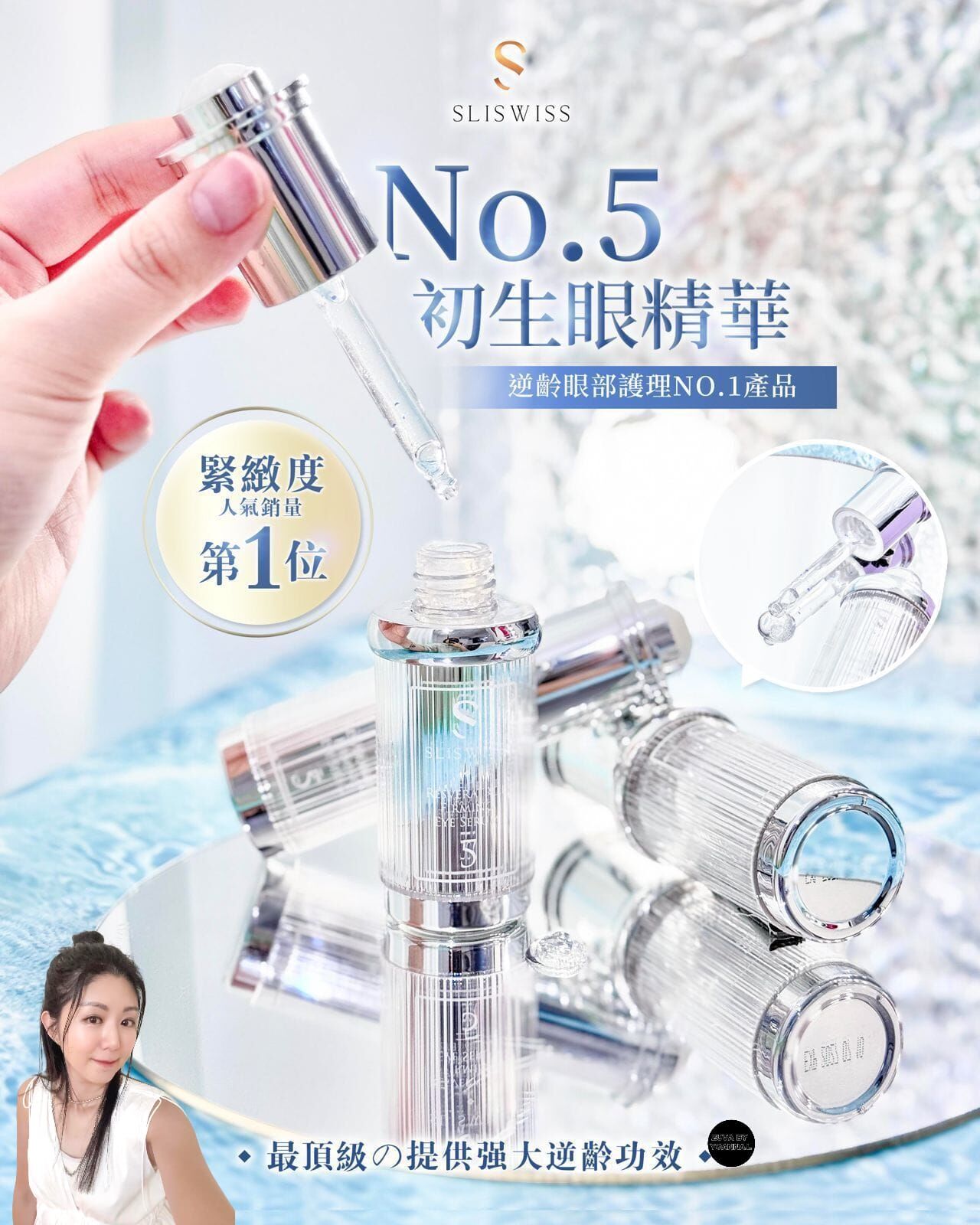 （最激白美容療程）Sliswiss 雙波拉皮皇后機＋ 3＋4激白袪斑套裝（7-14日寄出)✨SLISWISS 全線買任何2 件 額外再減$20如此類推