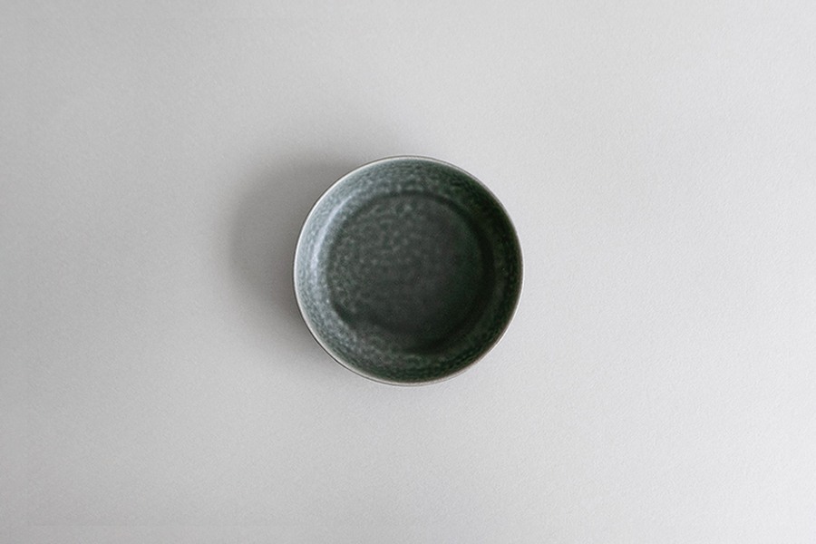 yumiko iihoshi porcelain - ReIRABO series 圓盤S 冬夜灰