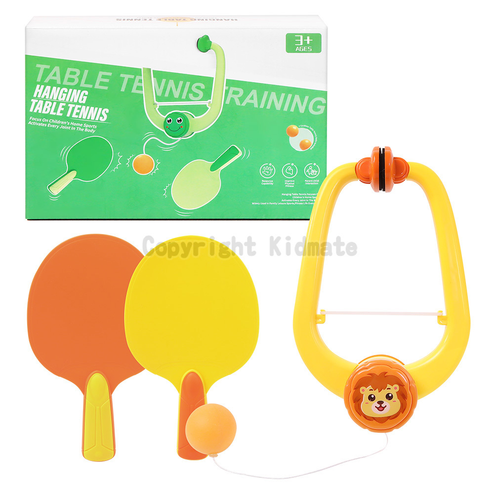 《 KIDMATE 》  懸掛式乒乓球訓練器(混款)(款式隨機出貨)