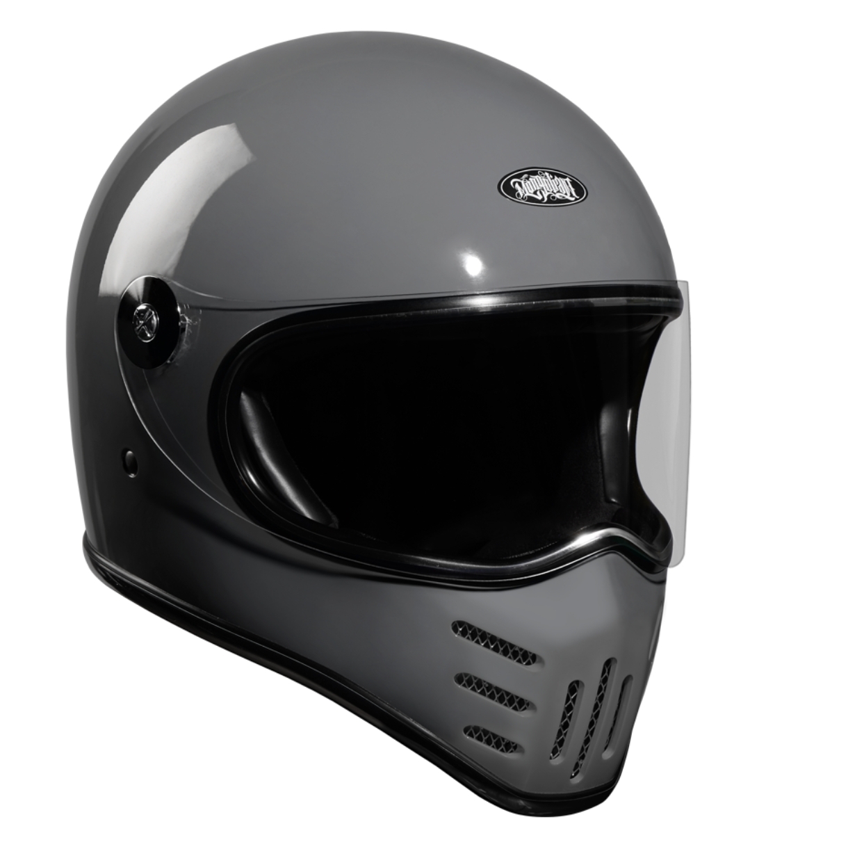 蒙古人 鎖鏡武侍魂星戰帽【石墨灰】全罩式