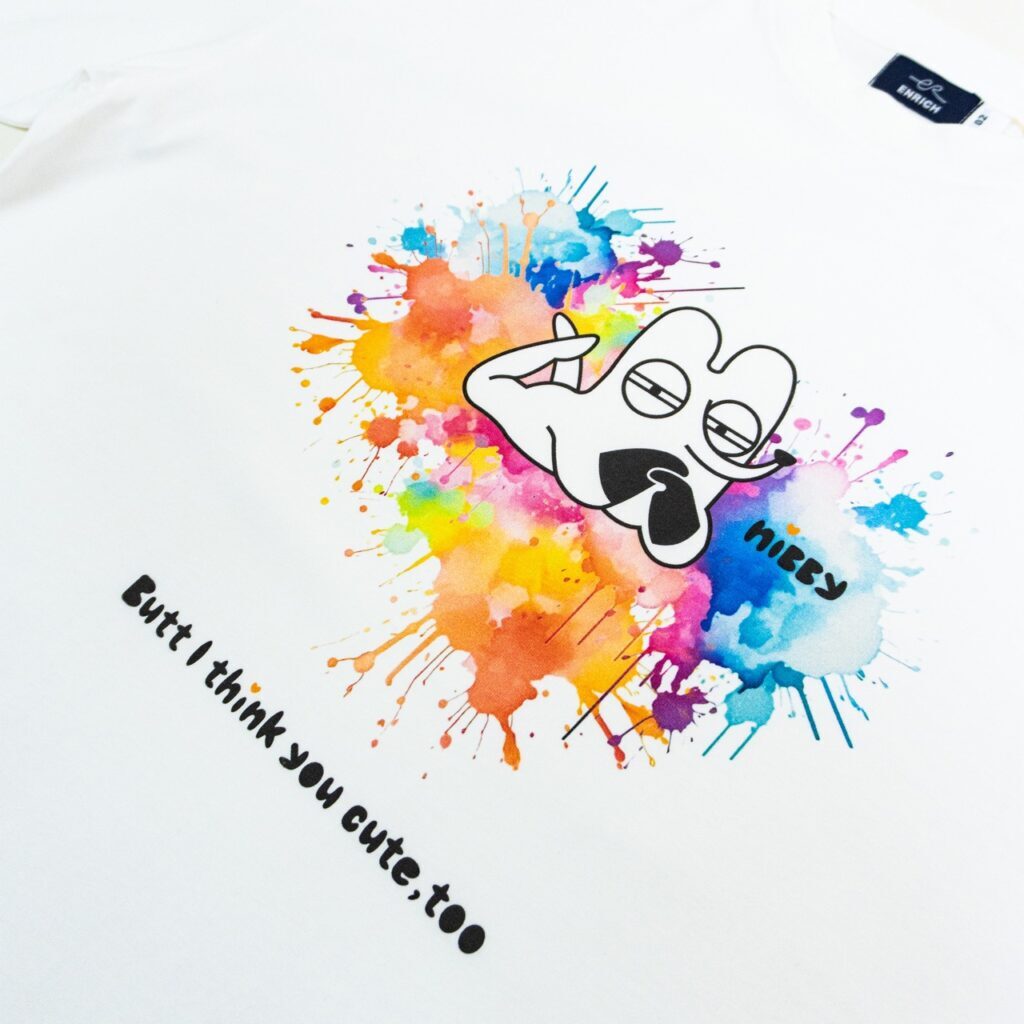 ENRICH x Nibby Color Burst Tee