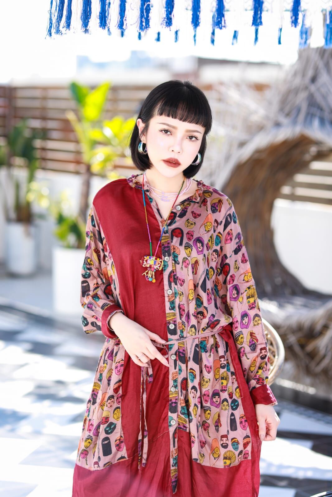 Macrame 連身裙 - M2120P