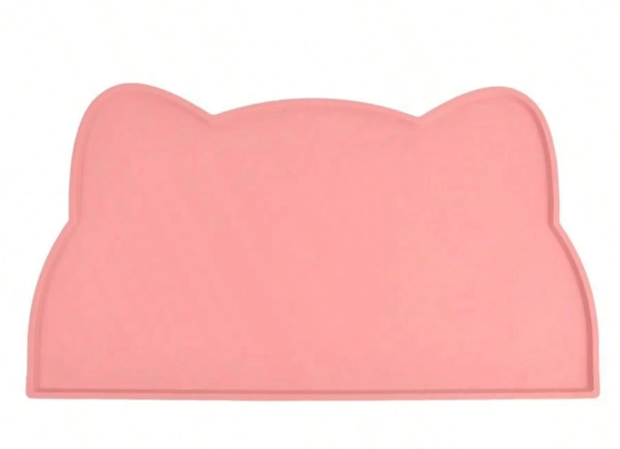 造型矽膠防滑可水洗進食墊