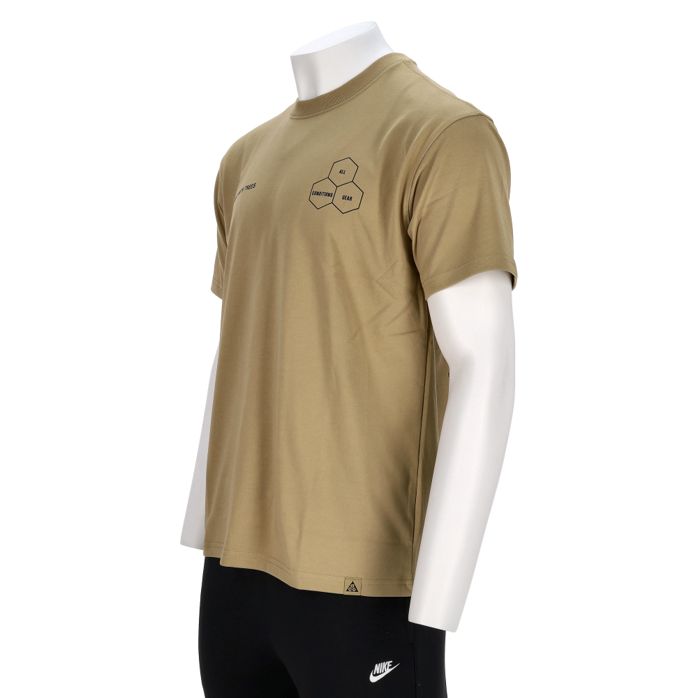 Nike ACG DF Tee OC Walk TR 男款 卡其色 寬鬆 休閒 上衣 圓領 短袖 HJ0797-297
