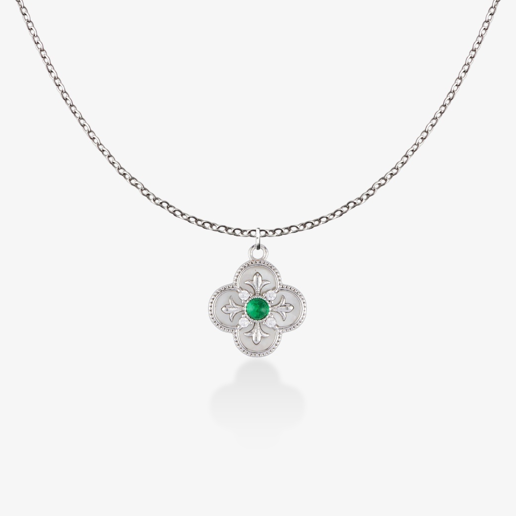 流霞四葉草．吊飾項鍊