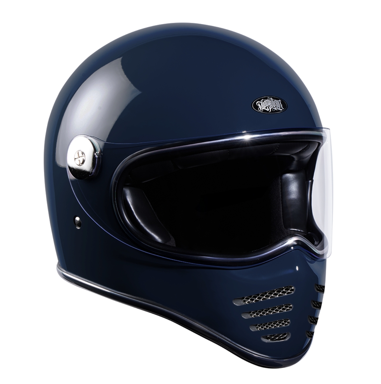 蒙古人 鎖鏡罪犯星戰帽【石墨藍】全罩式